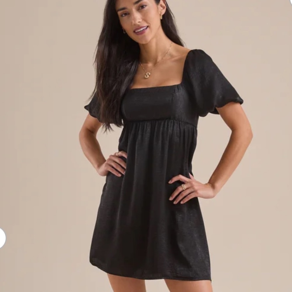Satin Mini Dress NWT